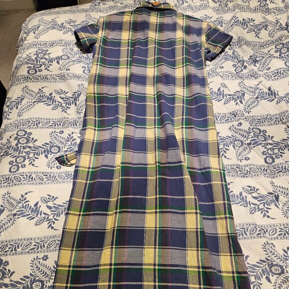 Polo by Ralph Lauren Blue Plaid Dress - Picture 4 of 5